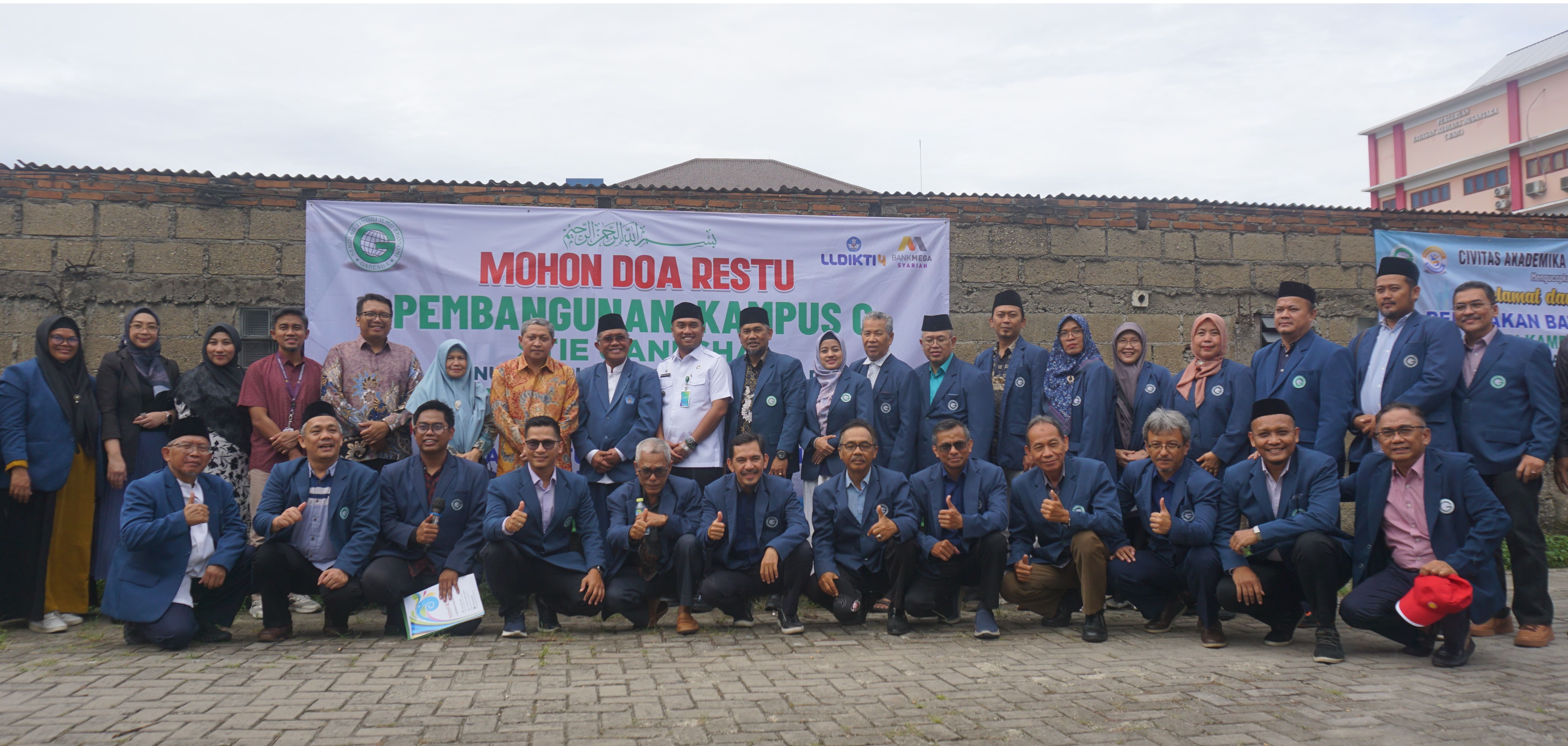 STIE Ganesha Menuju Universitas Resmikan Pembangunan Gedung C